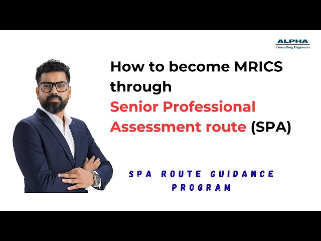 How to become MRICS through Senior Professional Route