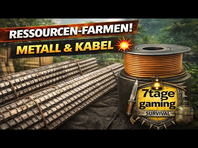 METALL & KABEL FARMEN! 🔥 Die besten Ressourcen Spots | Incursion Red River | 7tage-gaming