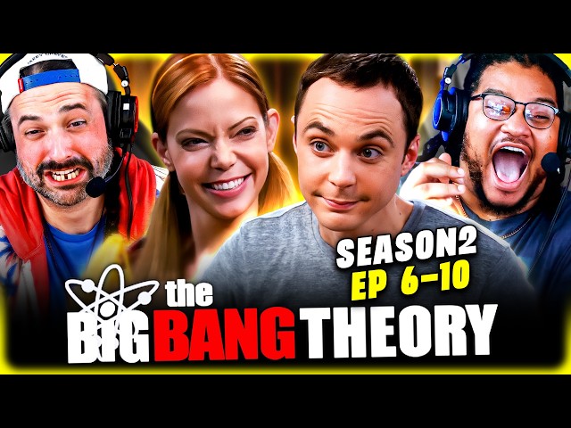 THE BIG BANG THEORY S2 E6-10 REACTION – PENNY DECLARES WAR ON SHELDON! - FIRST TIME WATCHING