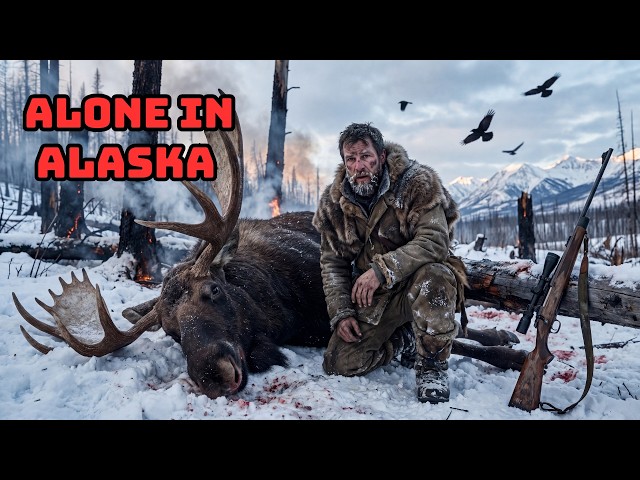 Alone in Alaska – Hunting Moose & Surviving the Burned Wilderness
