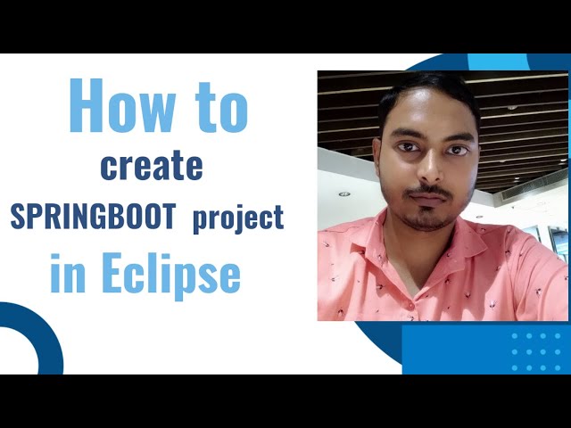 how to create spring boot application in eclipse | student technique