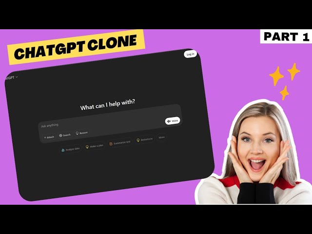ChatGPT Clone Part 1: Build the Layout with HTML & CSS | Web Development Tutorial