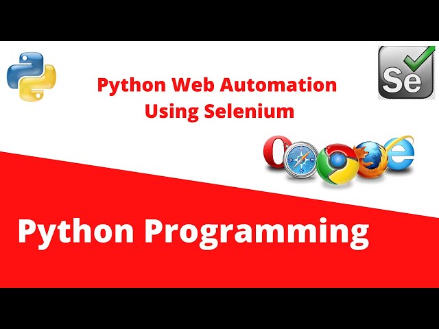 Python Web Automation Using Selenium