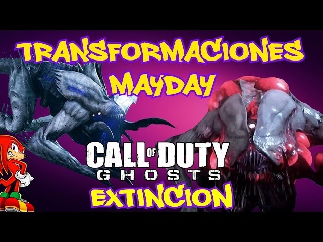Mods Ghosts Extincion Mayday Transformaciones Increibles - By ReCoB