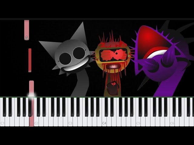 Incredibox Sprunki Phase 5 Sounds 👉 Piano Tutorial