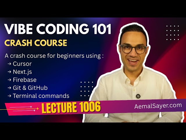 Lecture 1006 - Git pull request - Vibe Coding Crash Course!
