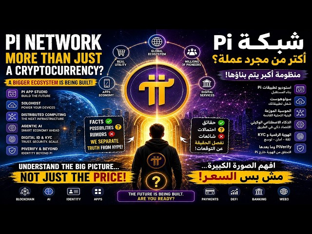 🔥 What is Pi Network actually building?! From a coin to a new digital economy: The truth with proof