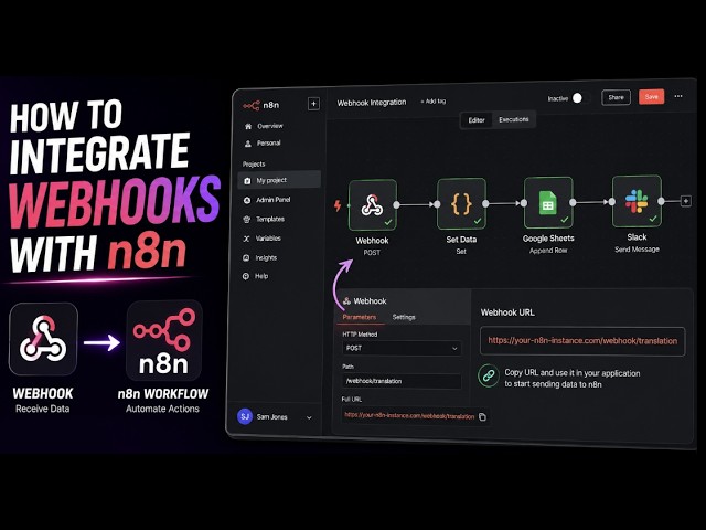 How To Integrate Webhooks With n8n: Trigger Workflows Instantly! (2026)