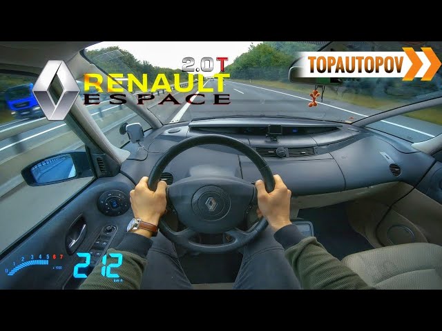 Renault Espace 2.0T 125kW |54| 4K TEST DRIVE – Engine, Acceleration, Whistling Tires & Braking