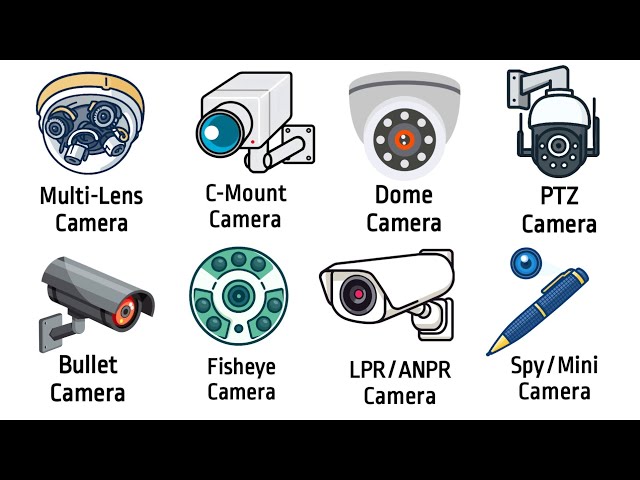 Every CCTV Camera Type Explained