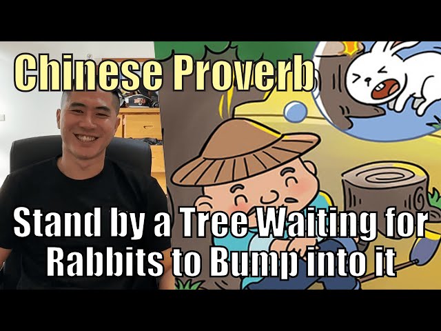 Chinese Proverb Story "守株待兔Stand by a Tree Waiting for Rabbits to Bump into it"| Linus the Taiwanese
