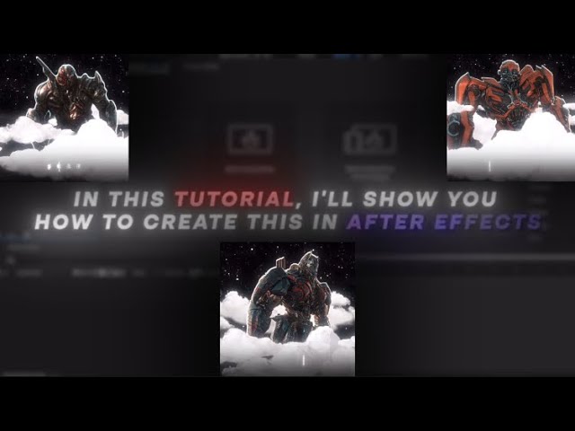 In this tutorial i will show you how to make | 3D Space Cloud Transition | only in after effects 🔥
