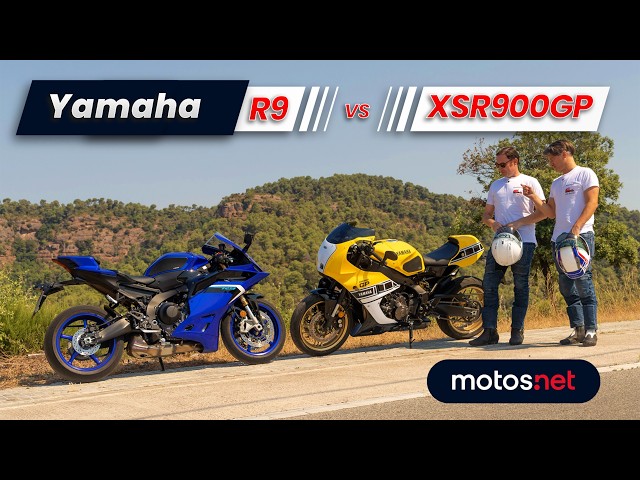 Yamaha R9 vs XSR900GP 2026: Alma de GP contra ADN de circuito | Comparativa / motos.net