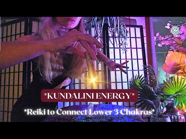 ASMR Reiki Kundalini Energy Healing 🐍✨ Lower Chakra Activation | Singing Bowl | Breathwork💫