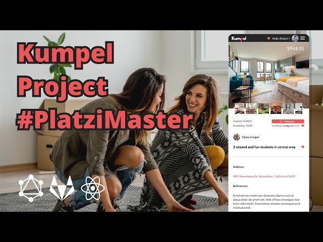 Kumpel a web application to search and rent rooms (Project) #Platzi