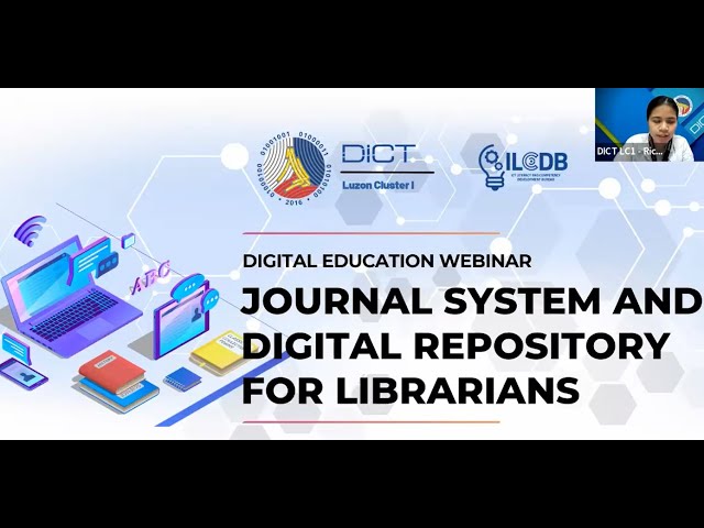 Journal System & Digital Repository Training for Librarians - Sir Lauren Kipaan & Carl Bryan Sibayan