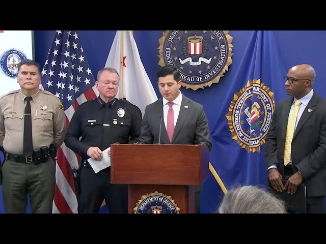 EN VIVO: Autoridades anuncian arrestos tras investigación antiterrorista en Los Ángeles, California