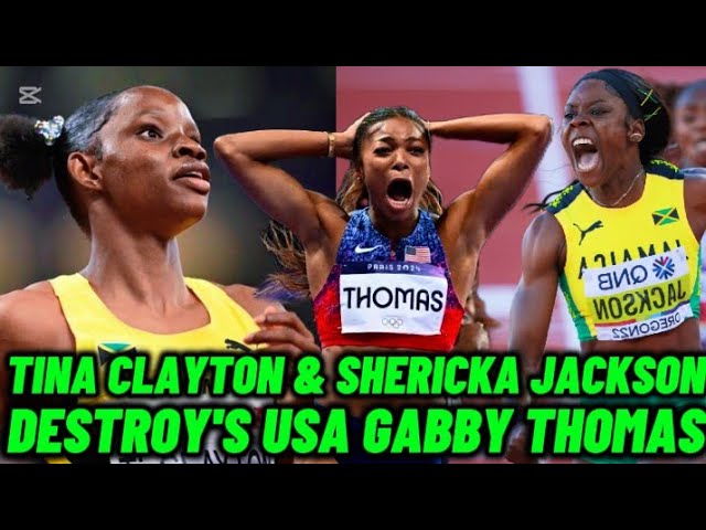SHOCKING! 🇯🇲 Tina Clayton & Shericka Jackson HUMILIATE Gabby Thomas as Jamaica DOMINATES! 😱🔥#jamaica