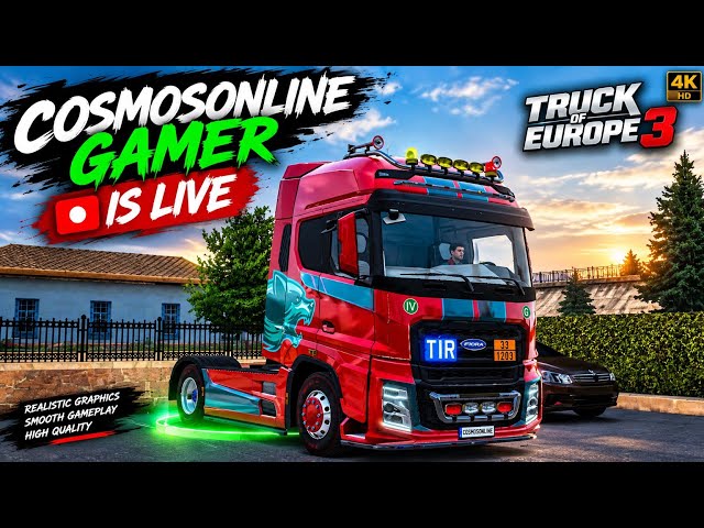 Truck of Europe 3 4k HD Game play Realistic Grafix | Cosmosonline |