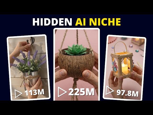 How to Make VIRAL AI DIY Craft Videos (Step-by-Step Tutorial)