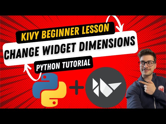 Set Fixed Height and Width Dimensions Individually or Universally in Kivy- Python's App-Builder GUI!