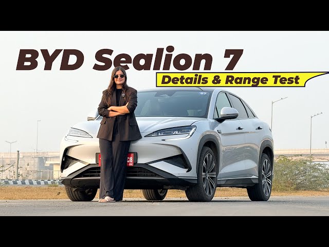 BYD SEALION 7 SUV | Real World Range Test | CarLelo India