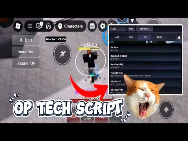 Roblox Supa tech script etc | The strongest battlegrounds | Pastebin