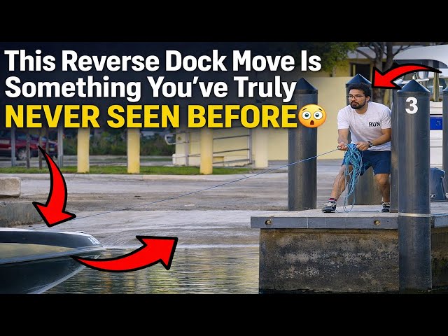 This Reverse Dock Move Is Something You’ve Truly Never Seen Before 😳 | Boat Ramp Show