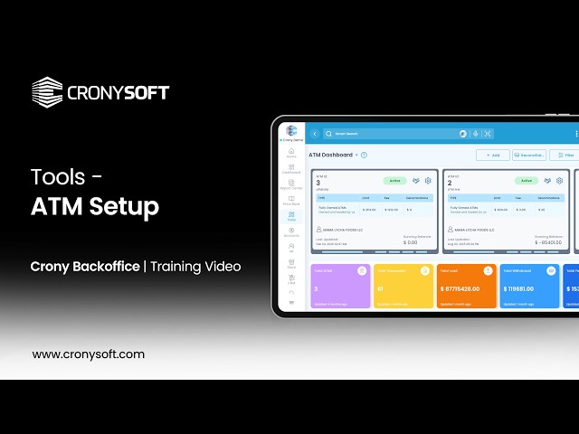 Quick Tutorials | Tools | ATM Setup