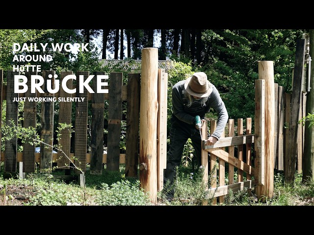 Building a Garden Gate and Arch — With a Tiny Birdhouse