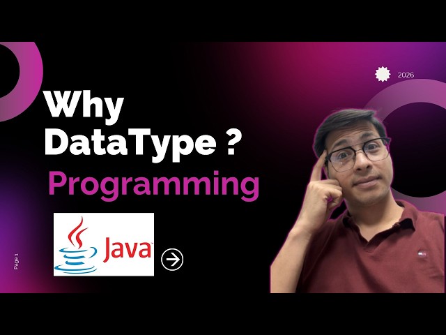 What is DataType in Java