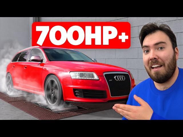 Modificando y compitiendo con el Audi RS6 más barato del mundo