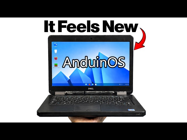 Don’t Underestimate Old Laptop — Install AnduinOS and Be Amazed!