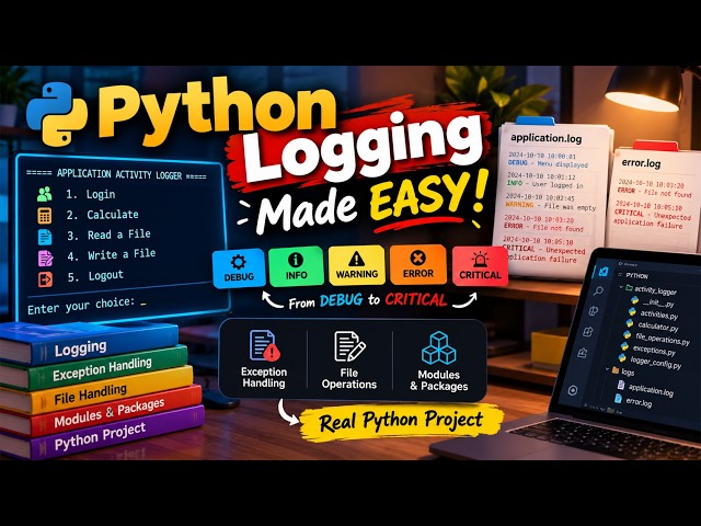 Python Logging Made EASY!
