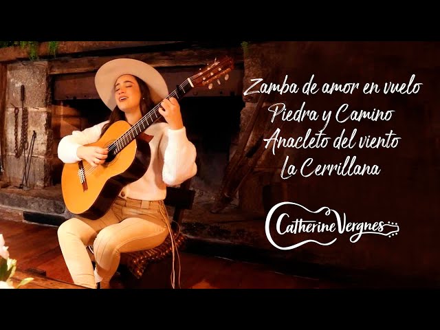 Catherine Vergnes - Zamba de amor en vuelo/Piedra y camino/Anacleto del Viento/La Cerrillana