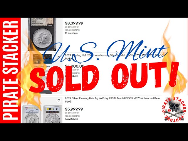 2024 Flowing Hair Silver Medal Has Gone Crazy ~ Sold Out ~ New $2,000 Bounty & $5,000+ Price Tags!