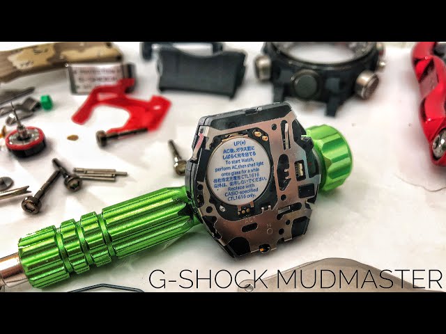 Whats inside a GWG-1000 Triple Sensor Mudmaster G-Shock watch