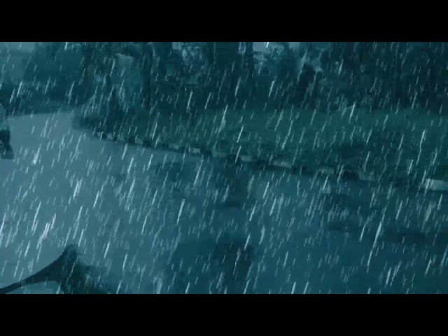 Goodbye to the stress of going straight to sleep with heavy rain and thunder at night