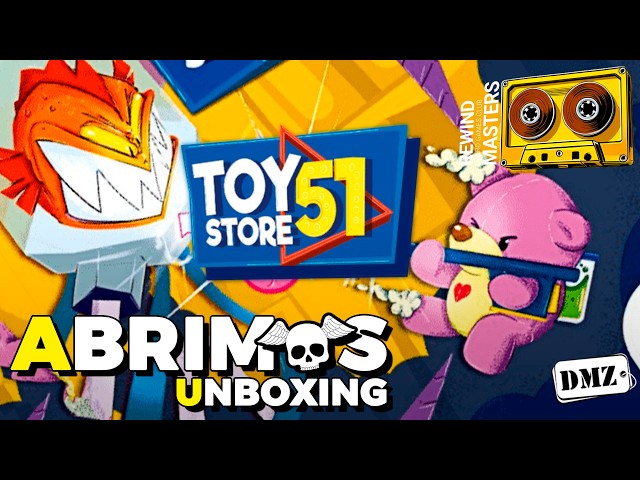 🧸Unboxing TOY STORE 51 (DMZ Games) — The Aliens go wild! | Rewind Masters