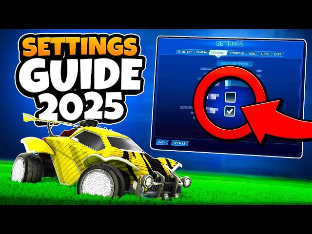 Best Rocket League Settings **2025** | PS5/PS4/XBOX/PC