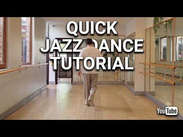 Practice QUICKSTART - Oldschool Jazz Dance Tutorial w/ Alexandre McCormack