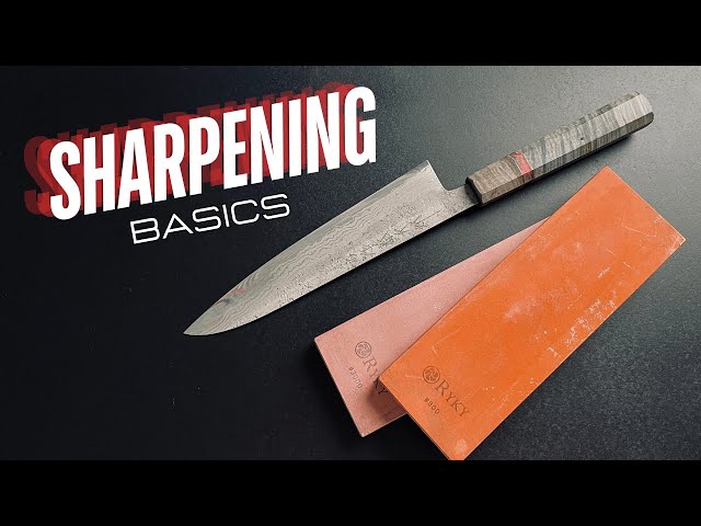 Knife Sharpening for Beginners - Learn to Sharpen Knives the Easy way
