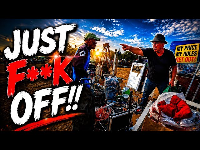 Things got VERY heated at this Car boot Sale!! Who was in the right?