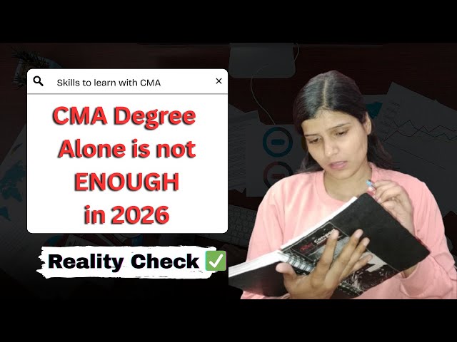Hard truth about CMA Degree and Salary | @traptikulshrestha