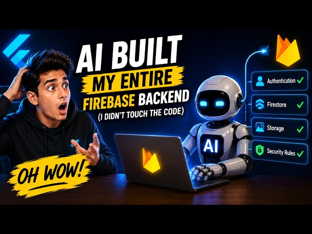 AI Built My Entire Flutter Firebase Backend (I Didn't Touch the Code)