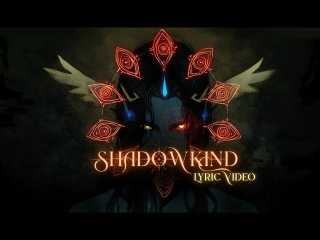 Shadowkind | Ethereal Dark Pop Lyric Video | Azophiel