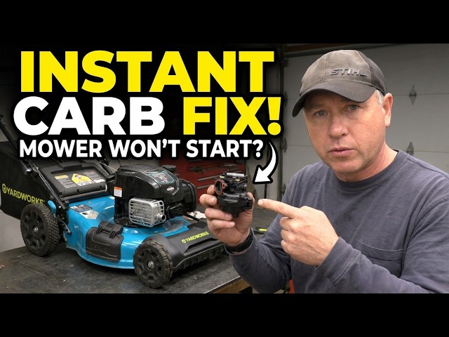 Briggs & Stratton Mower Won’t Start? Here’s the Carburetor Fix!