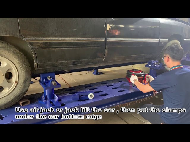 AUTO BODY FRAME MACHINE W 2N VIDEO