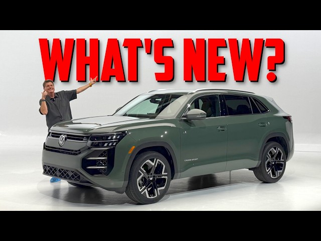 ÚLTIMA HORA: ¡Aquí tienes el primer vistazo al nuevo VW Atlas Cross Sport 2027!