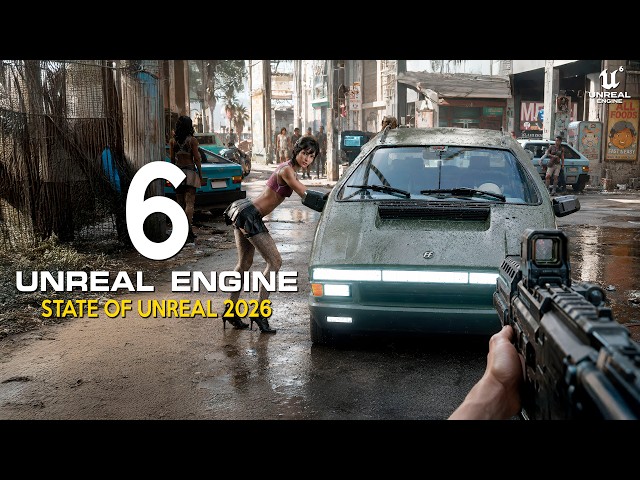 UNREAL ENGINE 6 Officially Revealed | New Features, Games and Tech Demos